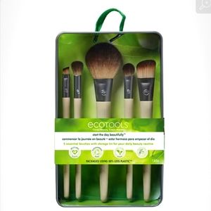 Ecotools Start the Day Beautifully 5 piece brush set brand new never opened